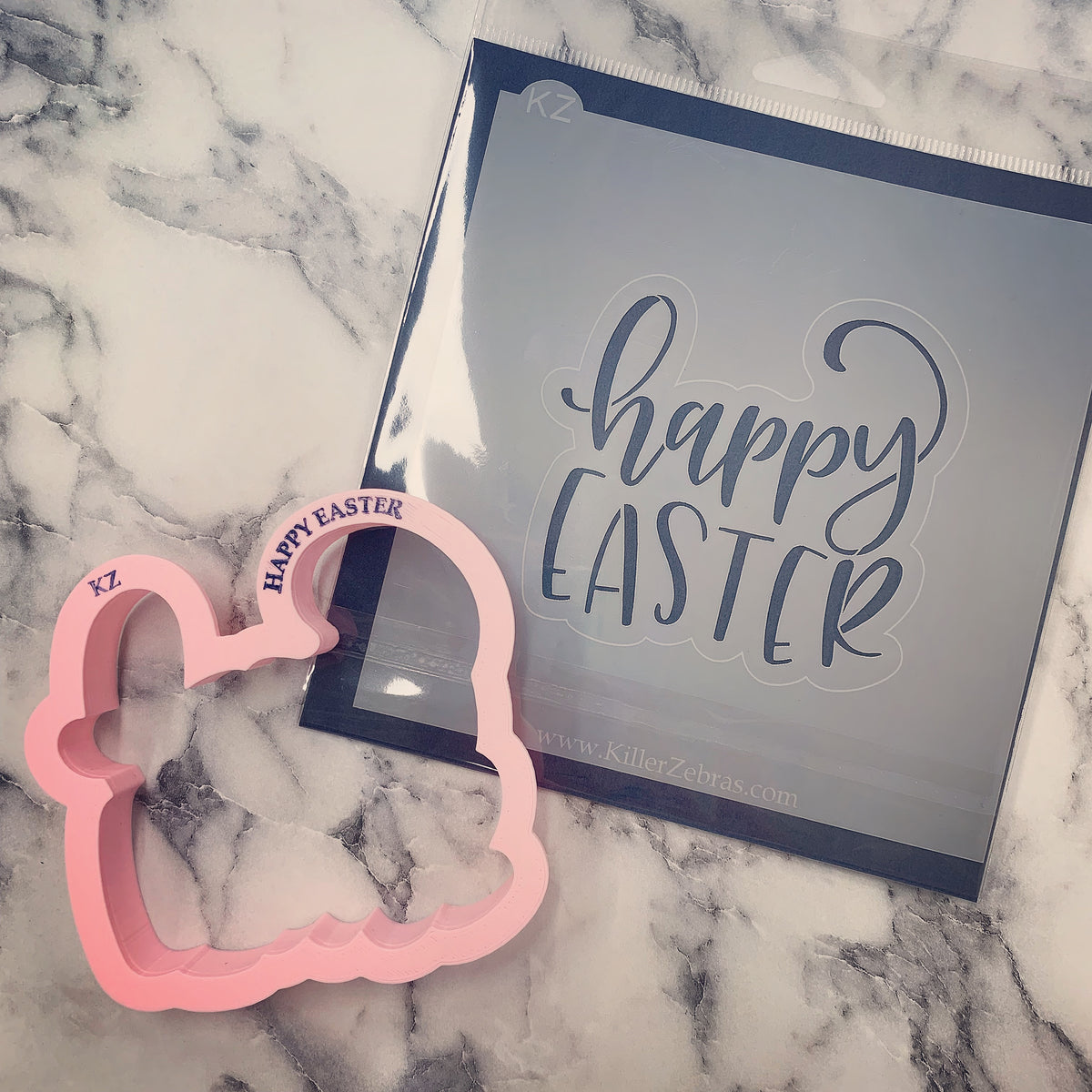 Cookie Cutters Happy Easter (Style 1) Hand Lettered