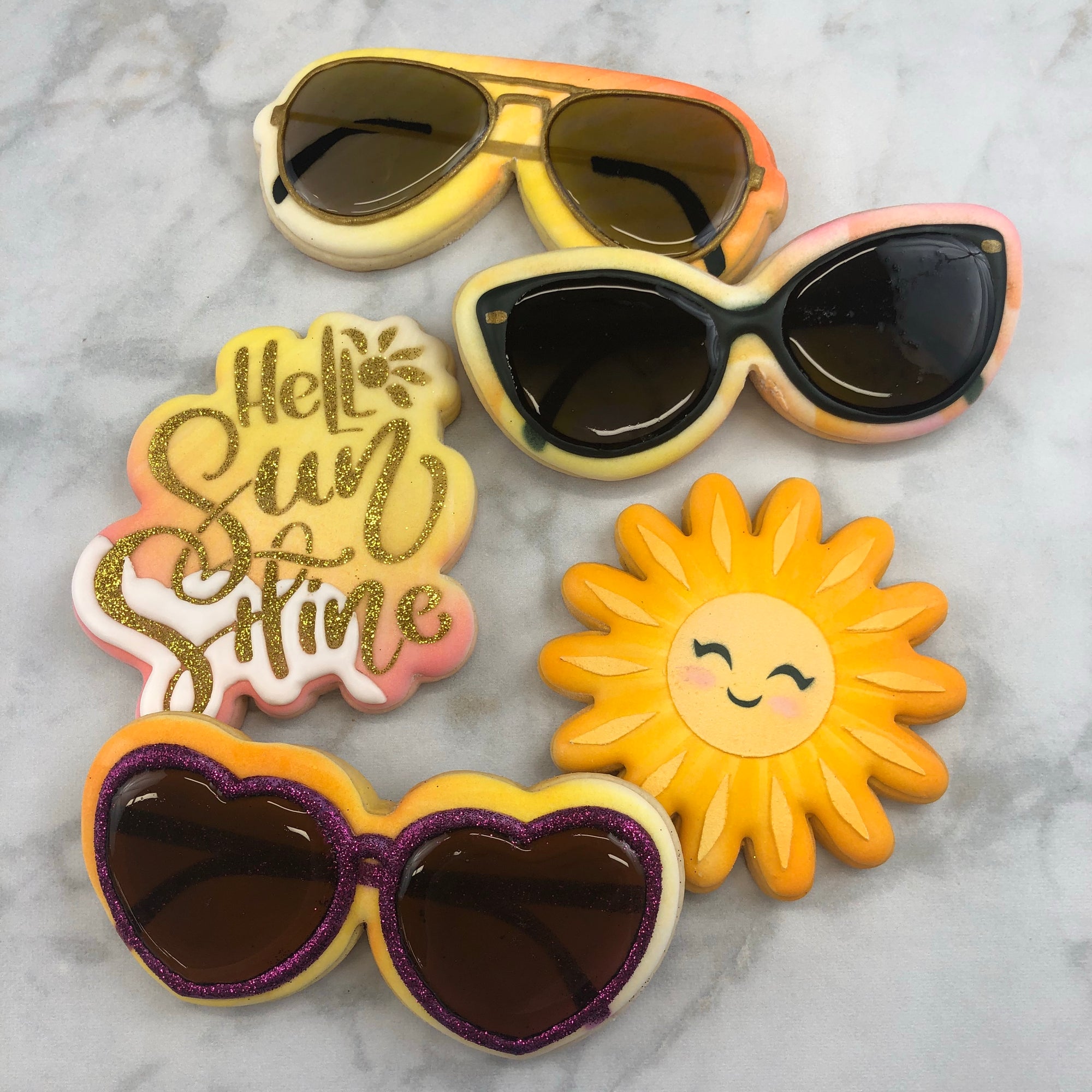 Cookie Cutters Heart Sunglasses Cutter/Stencil