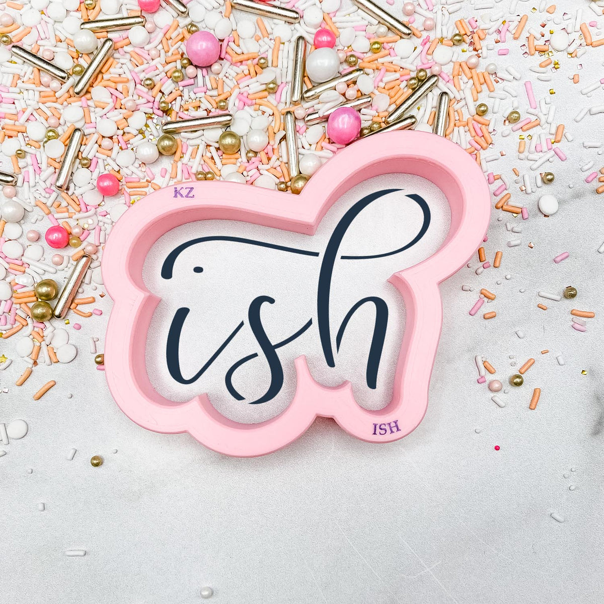 Cookie Cutters &quot;Ish&quot; Hand Lettered