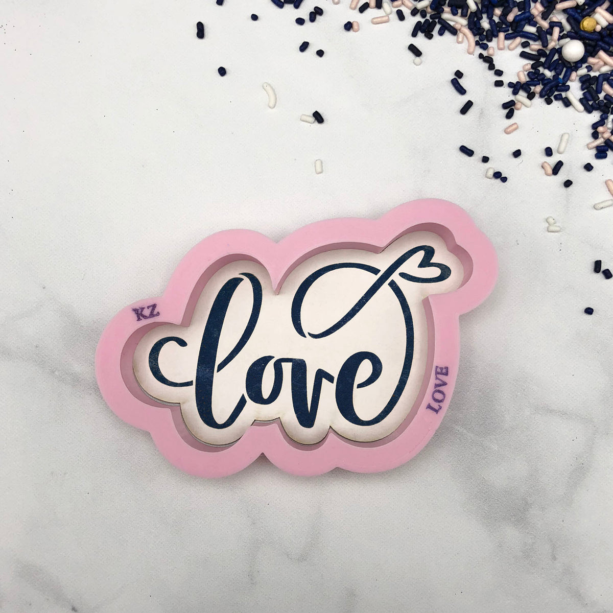 Cookie Cutters Love (Style 1) Hand Lettered