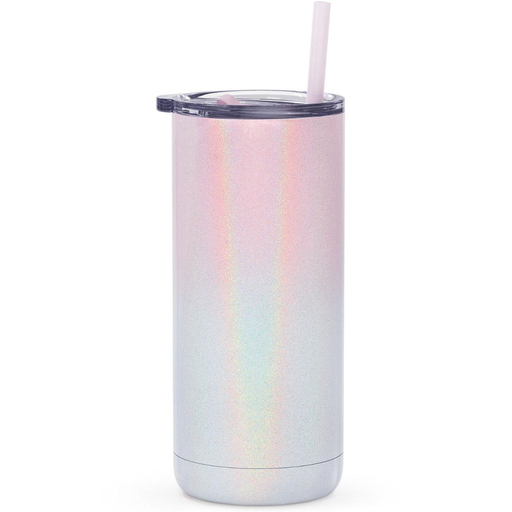 PBS NEWSHOUR 16 oz Tumbler with Stainless Straw