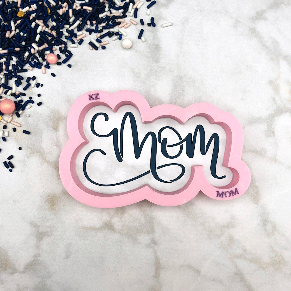 Cookie Cutters Mom Hand Lettered