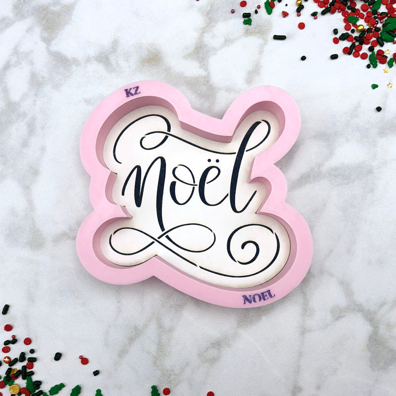 Cookie Cutters Noel Hand Lettered