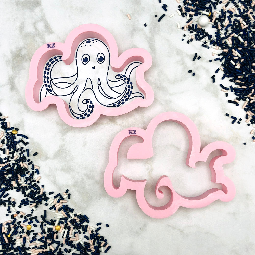 Cookie Cutters Octopus Cutter/Stencil