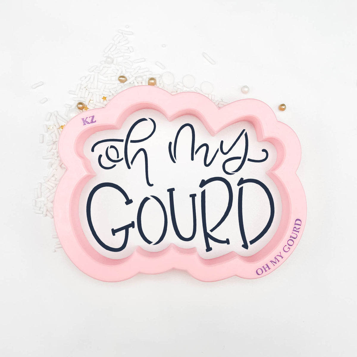 Cookie Cutters Oh My Gourd Hand Lettered