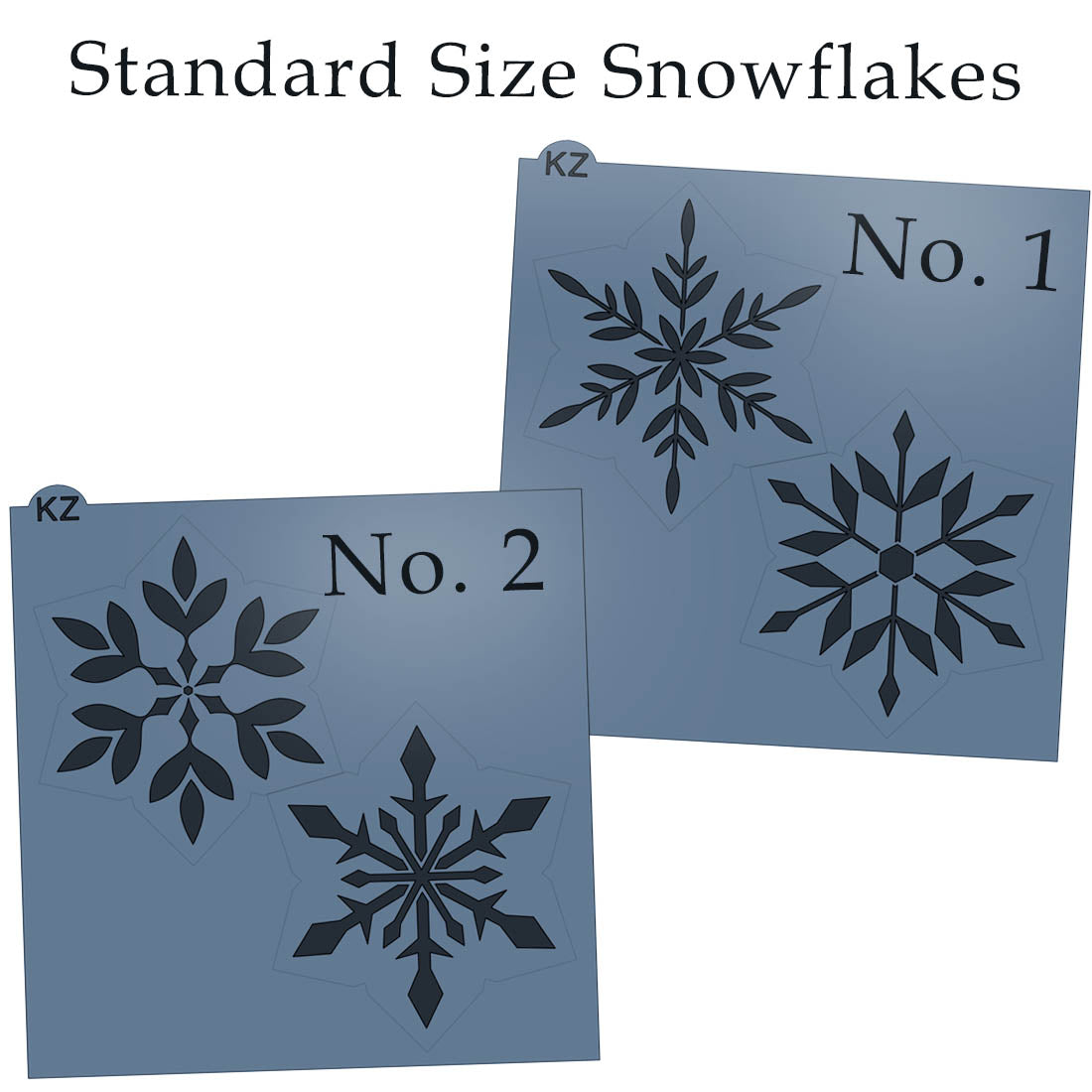Snowflake, Layered Stencils