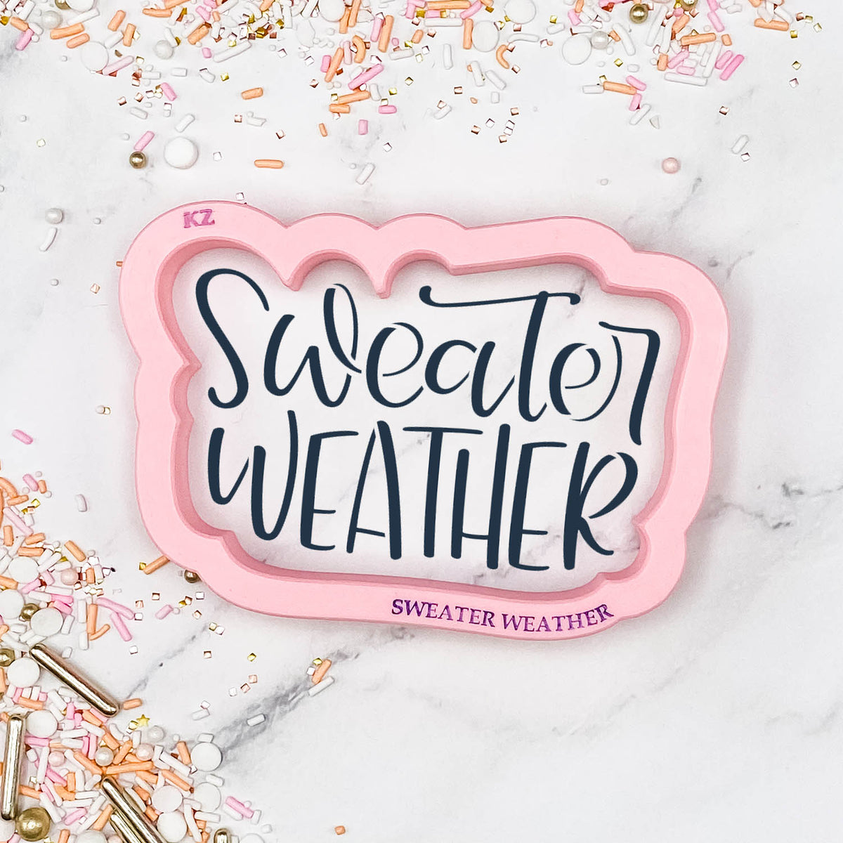 Cookie Cutters Sweater Weather Hand Lettered