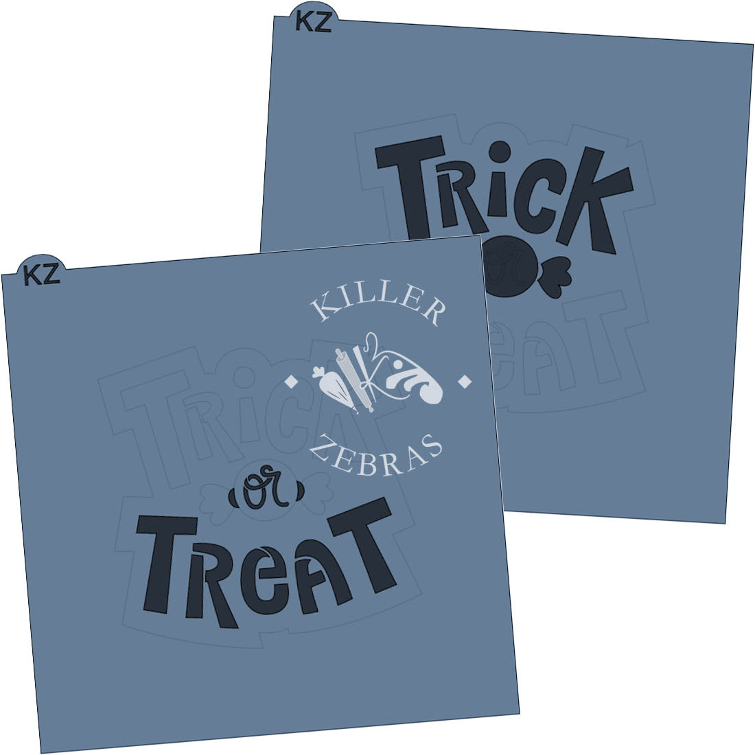 Cookie Cutters Trick or Treat (Style 2) Hand Lettered