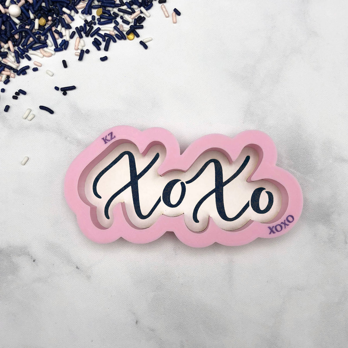 Cookie Cutters XOXO Hand Lettered